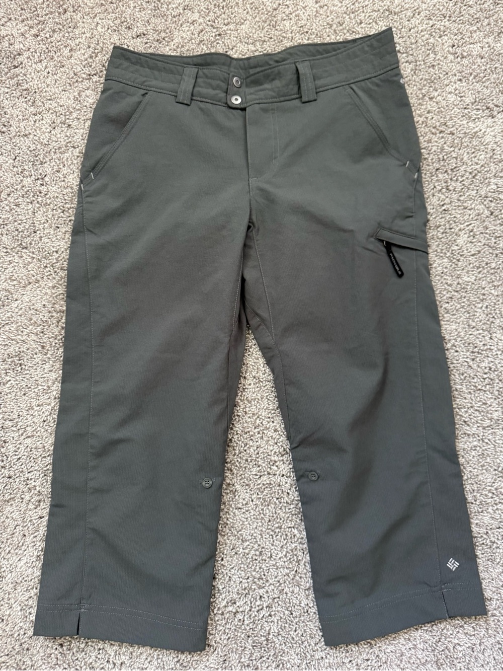 Columbia Women's Cargo Capri Hiking Pants Size 4